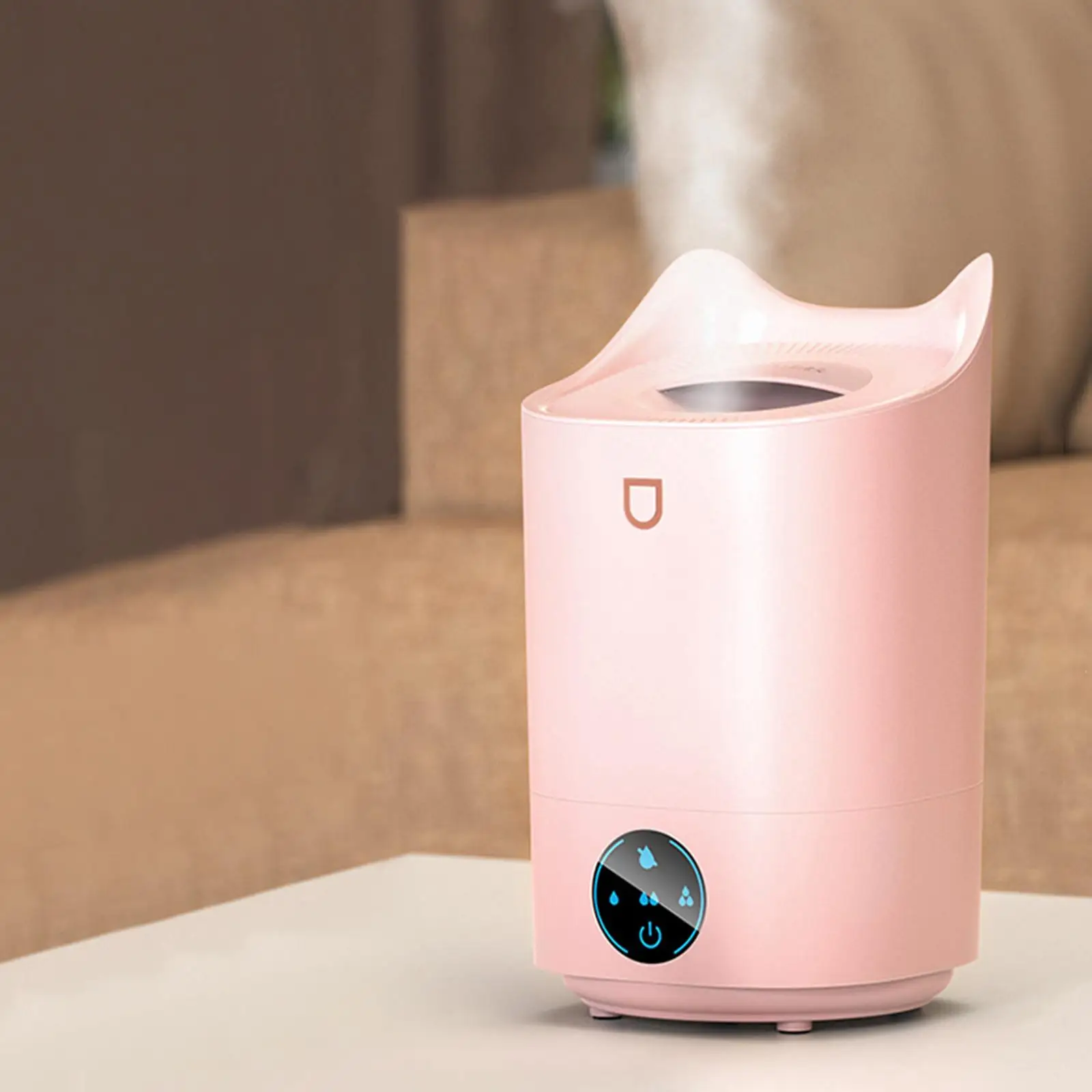 4L Air Humidifier Mute Home Frangrance Essential Oil Diffuser Air Freshener Fogger for Tabletop Home Kids Room SPA Yoga Office