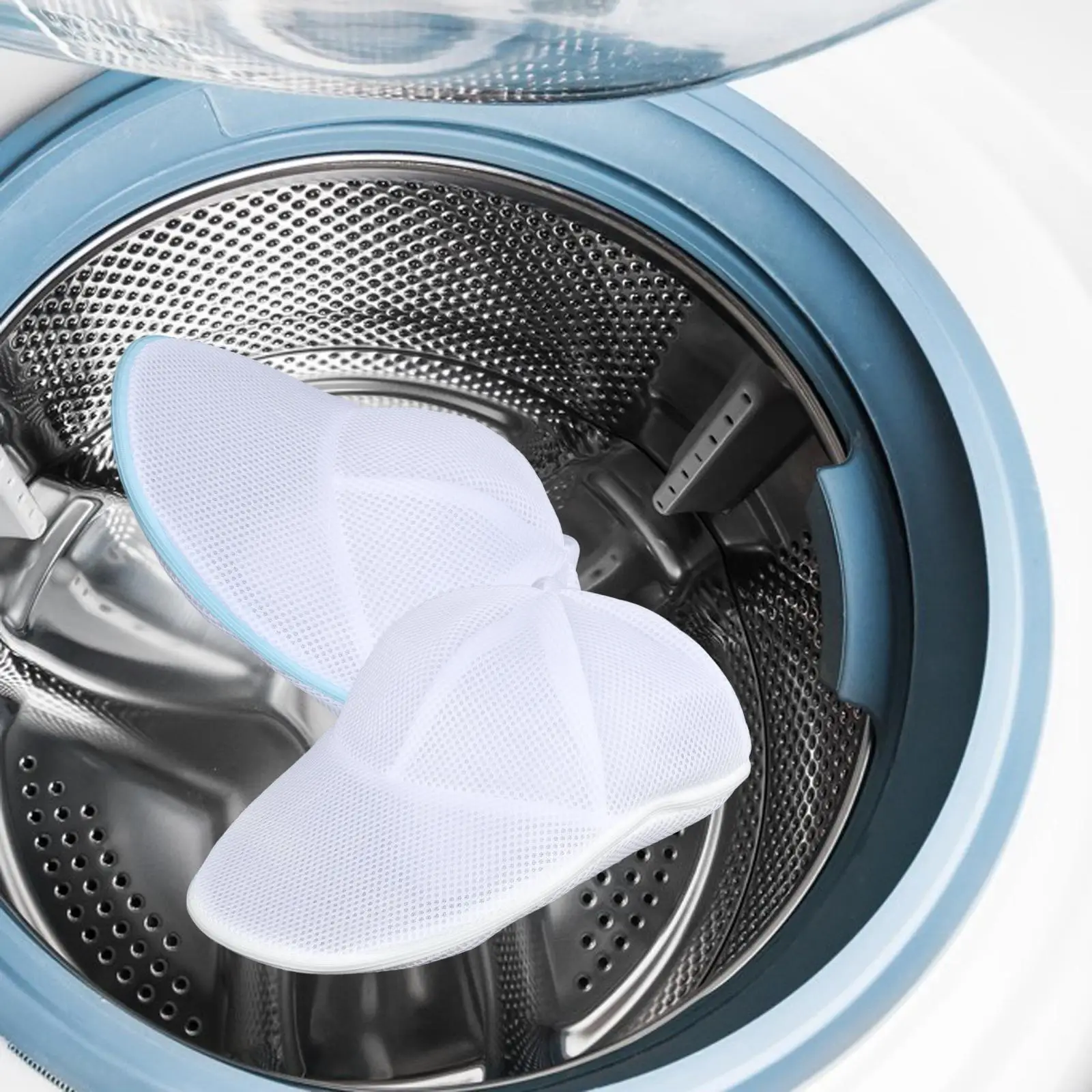 Baseball Cap Cleaner Mesh Washing Machine Accessory Bag Foldable