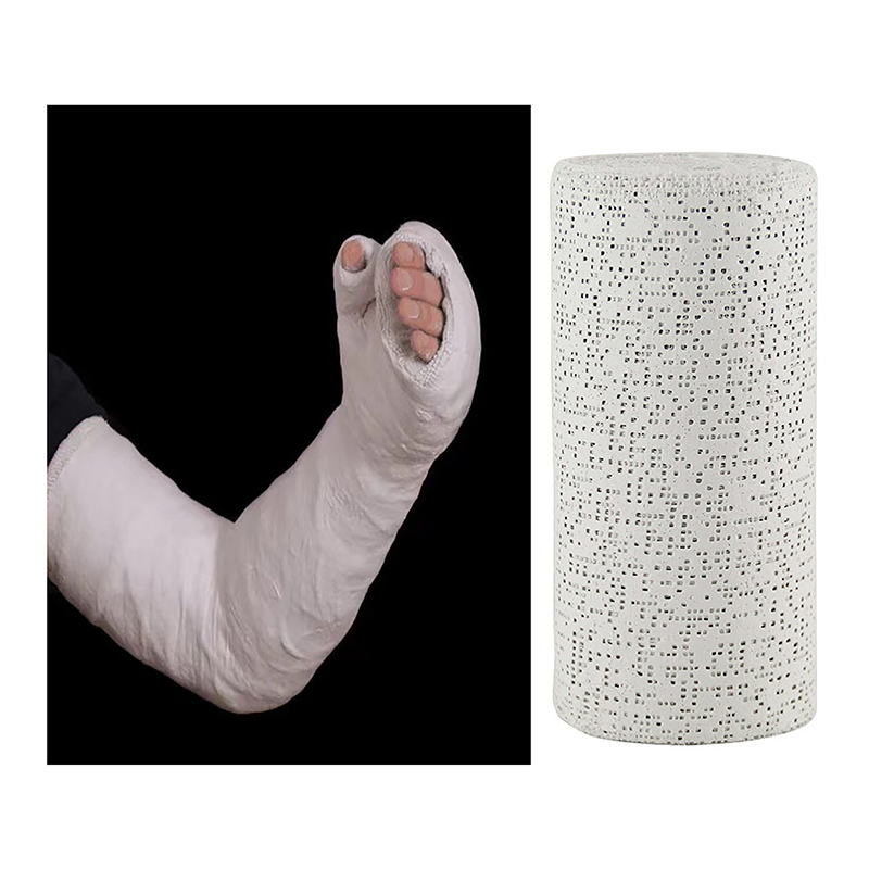 Gips Stoff Rollen Bandagen Streifen Wrap Guss material Klebeband für Bastel projekte Maske Herstellung Bauch Casts Körper formen Gesundheits werkzeuge – Detail 4