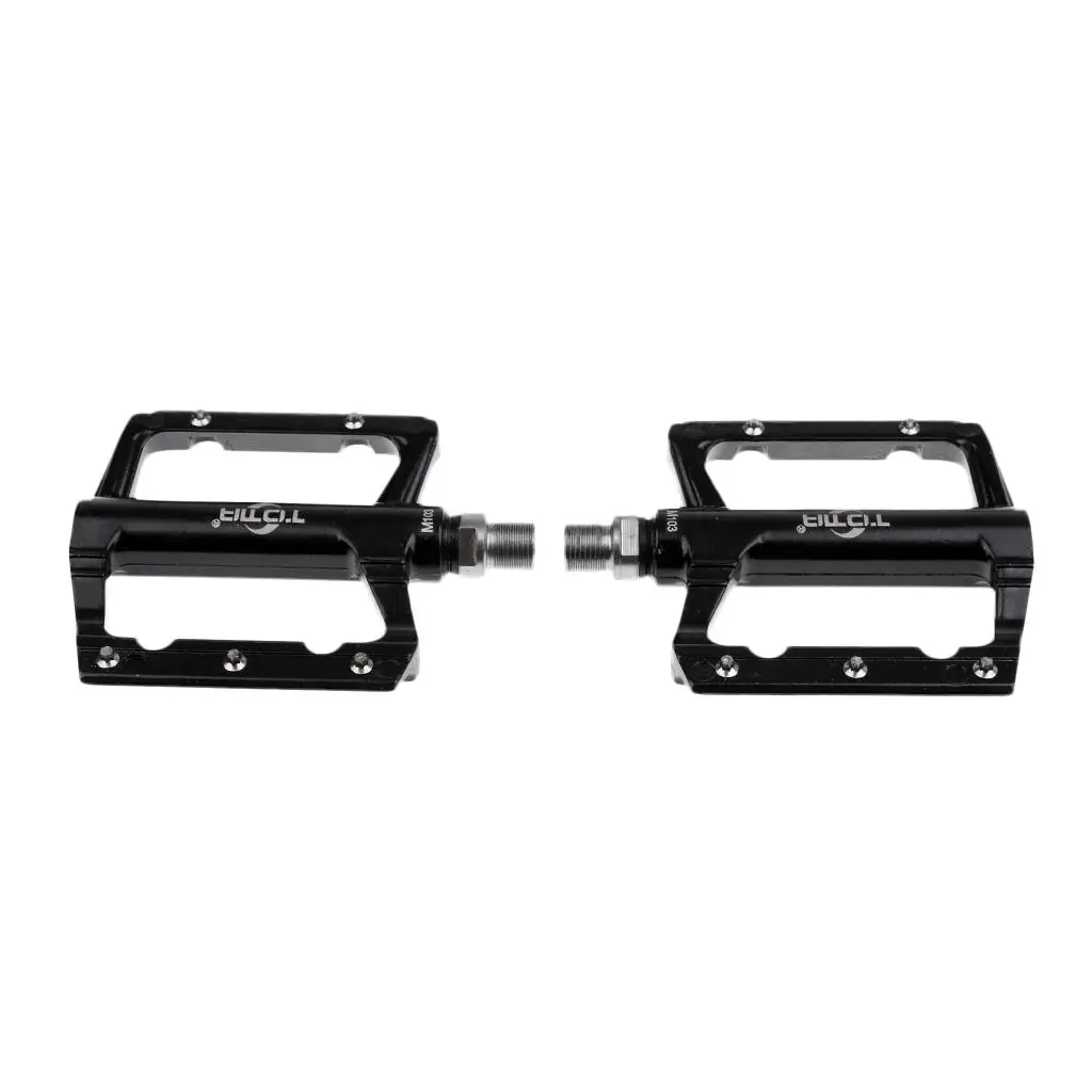 1 Pair New Design Mountain Bike Bicycle Pedals Aluminum Alloy Big Foot Road Bike Bearing Pedals Bicycle Bike Parts