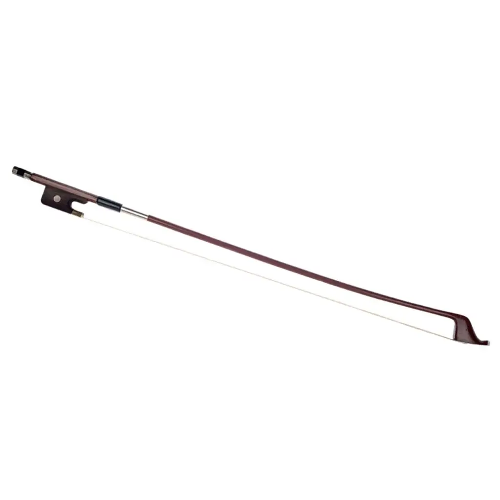 4/4 Violin Bow,  Balanced Handmade Brazilwood Bass Bow  Horsehair,