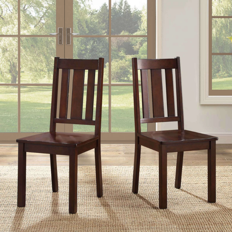 Title 1, Bankston Dining Chair, Set of 2, Mocha Balcony...