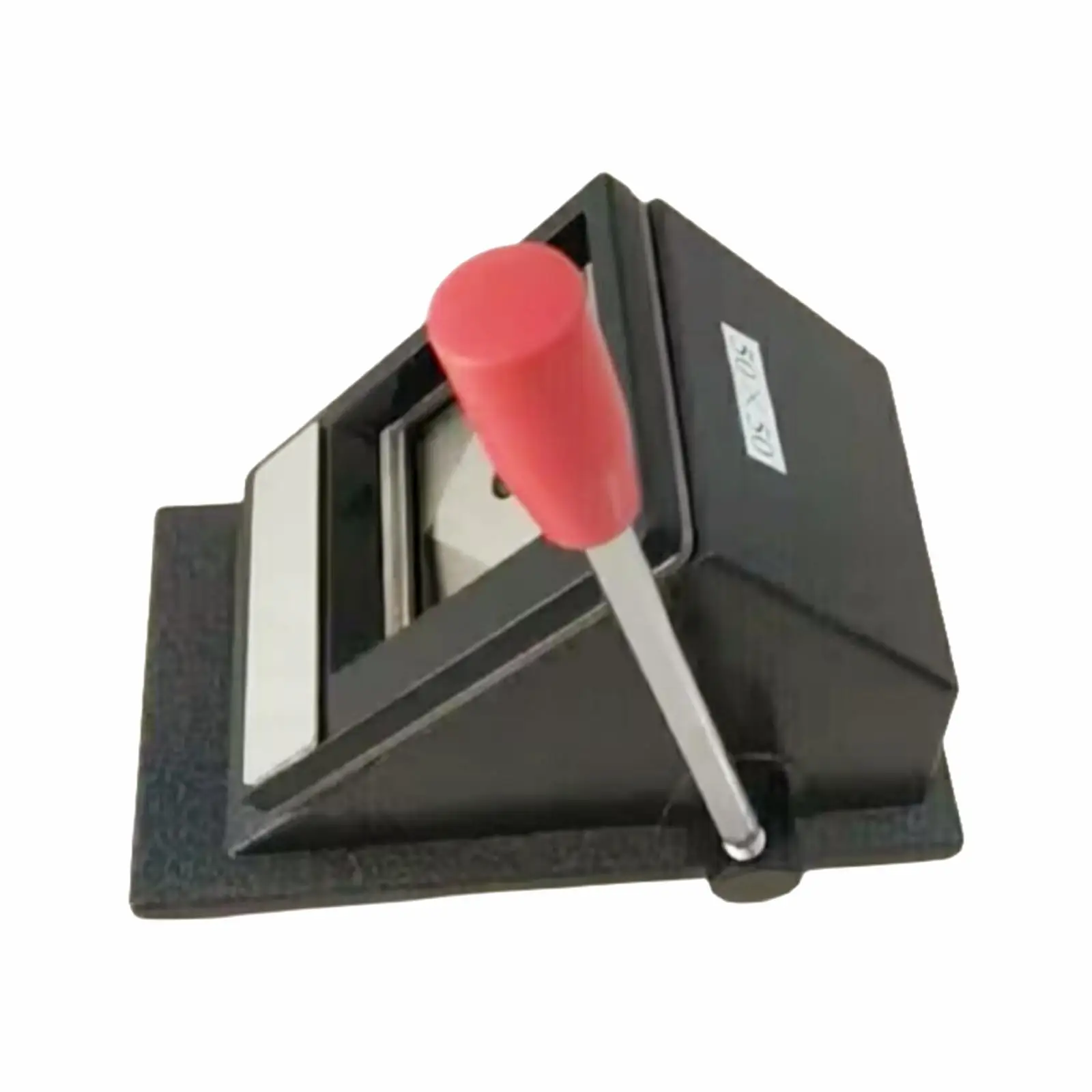 Passport Photo Cutter Metal Heavy Duty 2x2 Puncher Photo Punch Machine for Credit Card Card Making Scrapbooking ID Paper Trimmer