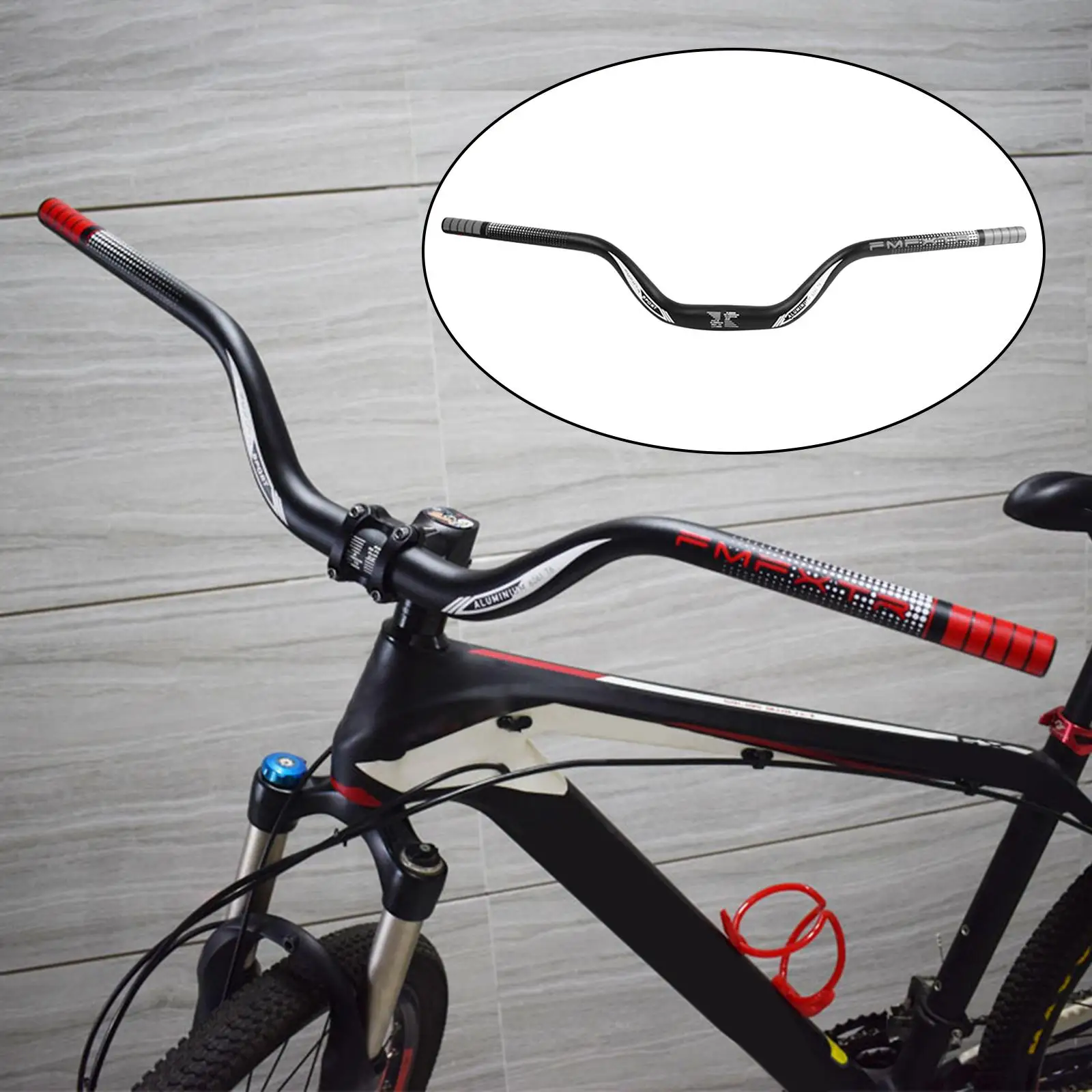 Handlebar Riser for, Aluminum Alloy  Handleba Mountain Bike Handlebar  Long Riser