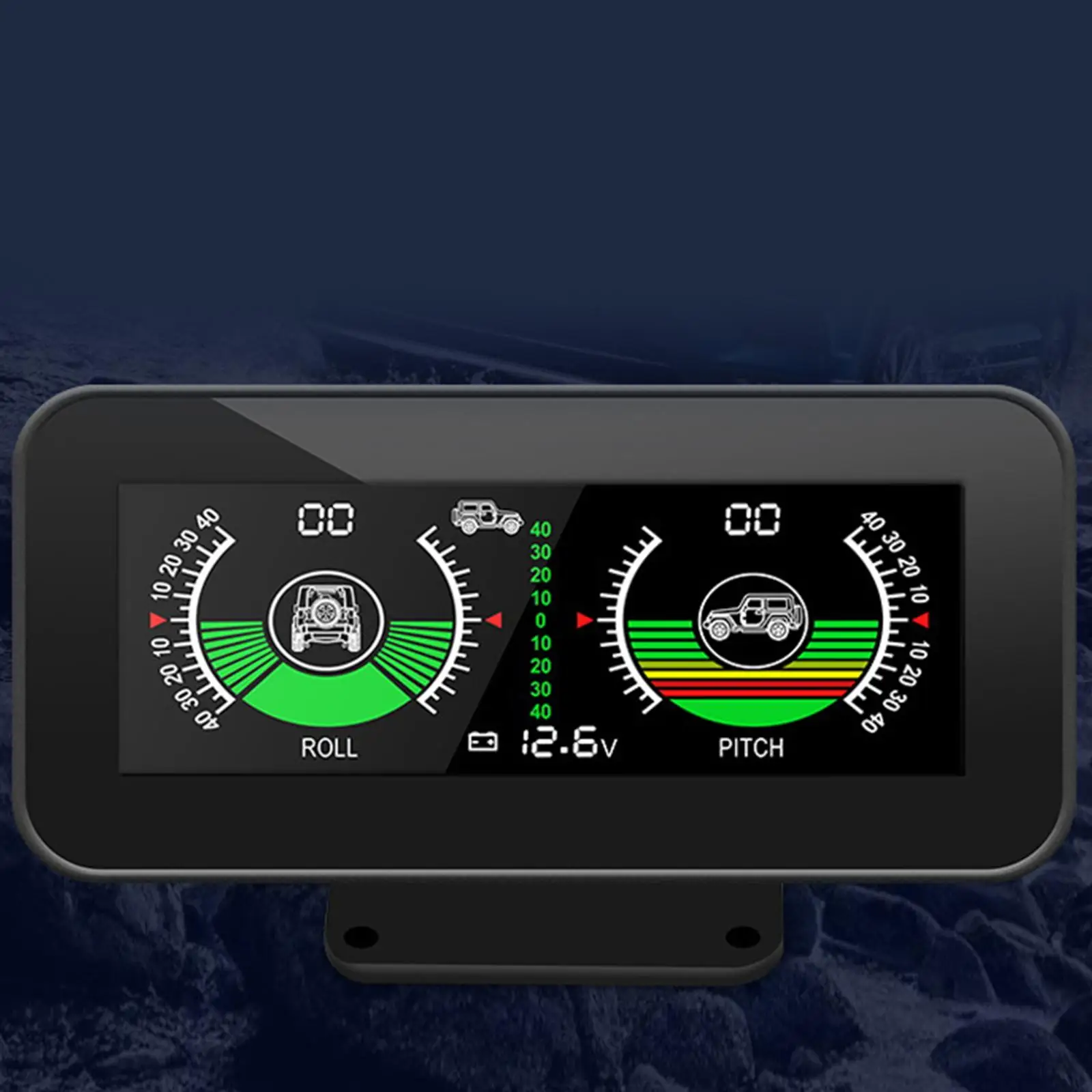 Automotive Slope Meter Digital GPS Speedometer Automotive Inclinometer HUD Digital Inclinometer for RV Truck Accessories