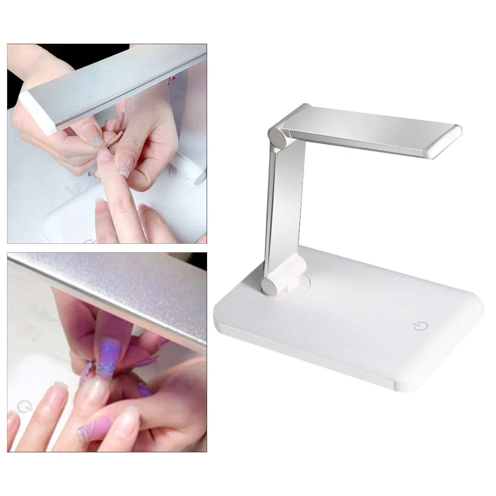 Foldable LED Nail  Nail Dryer, 10 Lamp Beads Professional 12W Heating Lamp for  Tool, Beauty Accessories Salon 