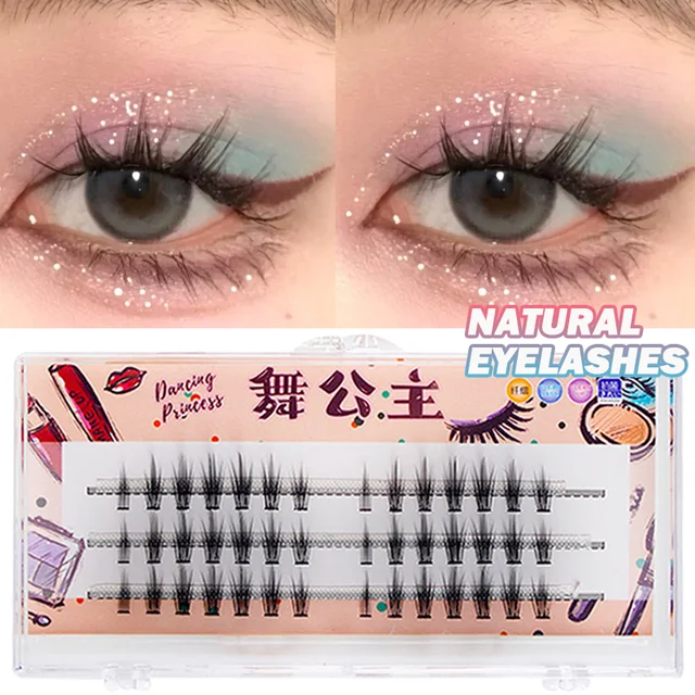 New Japanese Anime False Eyelashes Cosplay Lashes Extension Naturally Thick  Fairy Eyelashes Daily Beauty Makeup Sunflower Lashes - False Eyelashes -  AliExpress