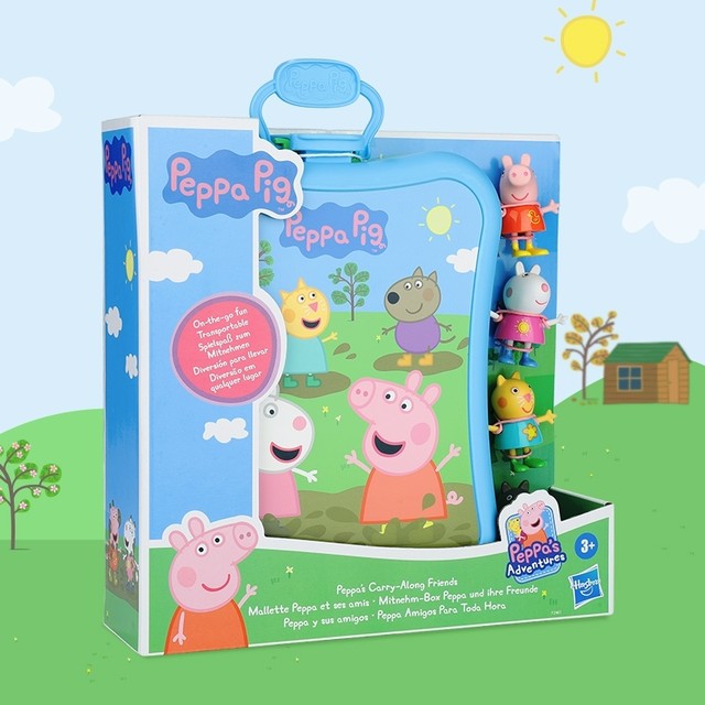 Hasbro peppa pig peppas aventuras peppas casa de família playset pizza  lugar playset crianças brincar casa brinquedo f2169 - AliExpress