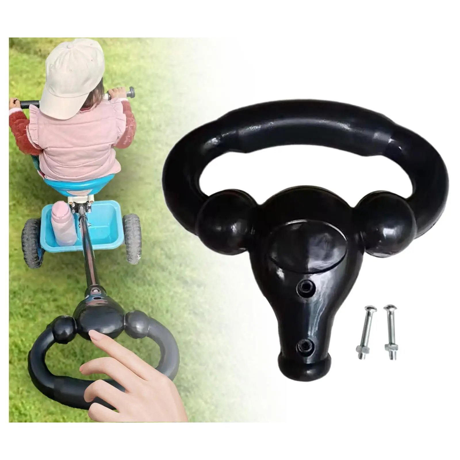 Children Tricycles Push Handle Armrest Practical Tricycles Handle Extender