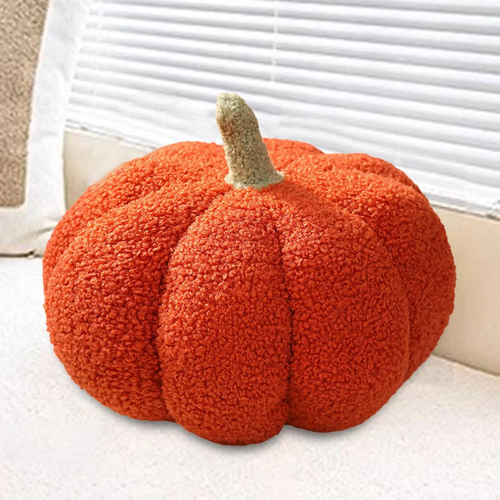 Halloween Pumpkin Pillows Birthday Party Comfortable Plush Decorative Sofa Cushion for Bedroom Living Room Decor