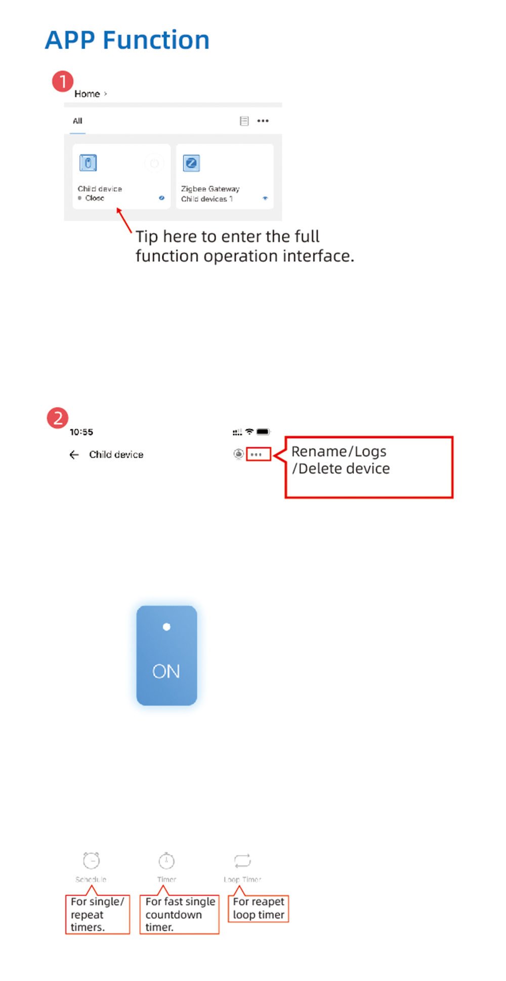 zigbee interrupteur wifi intelligent pour contrôleur de fonctionne avec google passerelle de hub requis