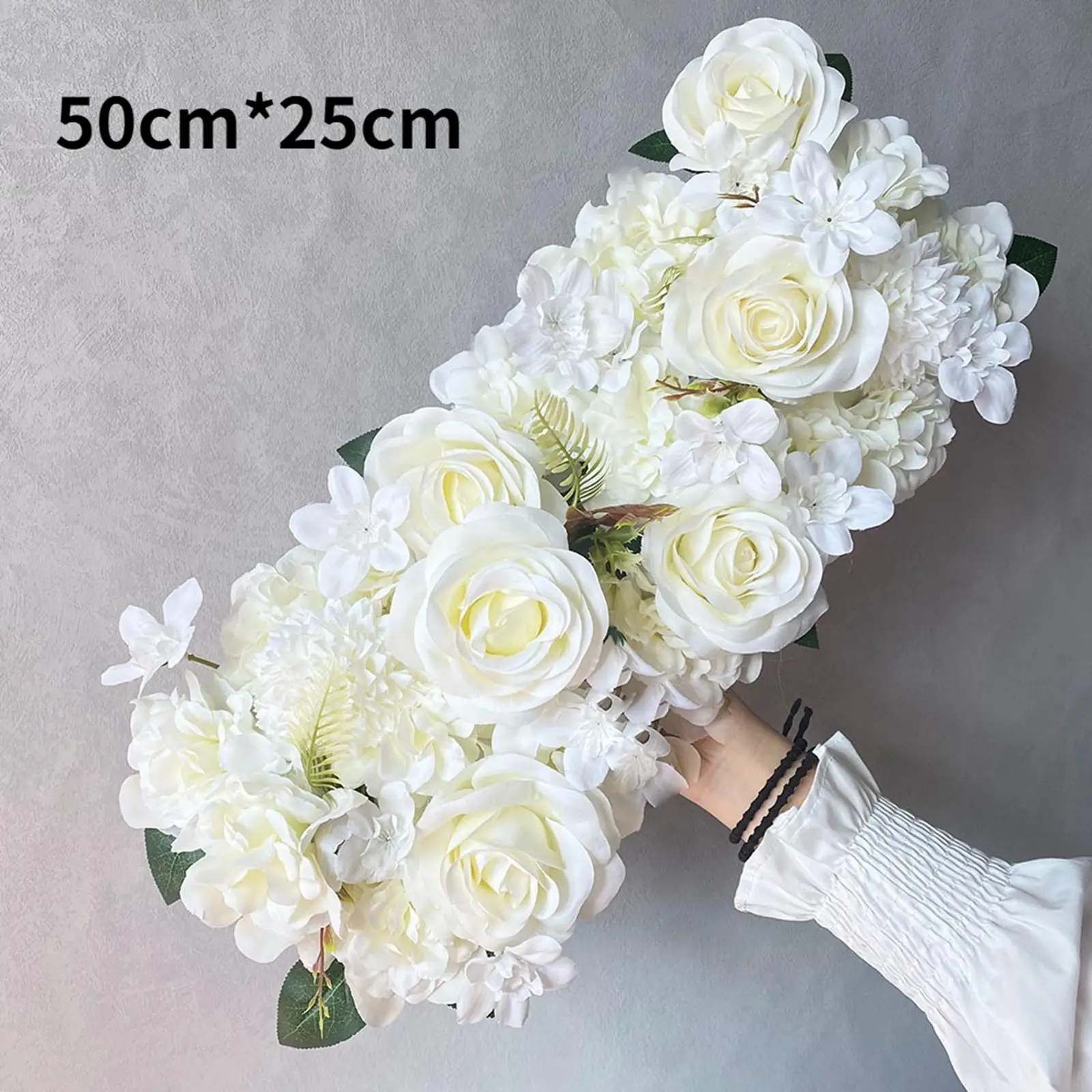 Flower Wall Panels DIY Arch Flower Row Floral Backdrop for Party Decoration