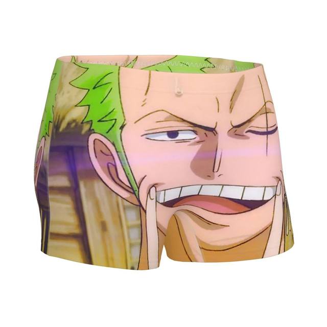 Zoro Smile Mask Wano - Cyan  Kids T-Shirt by RedaXis