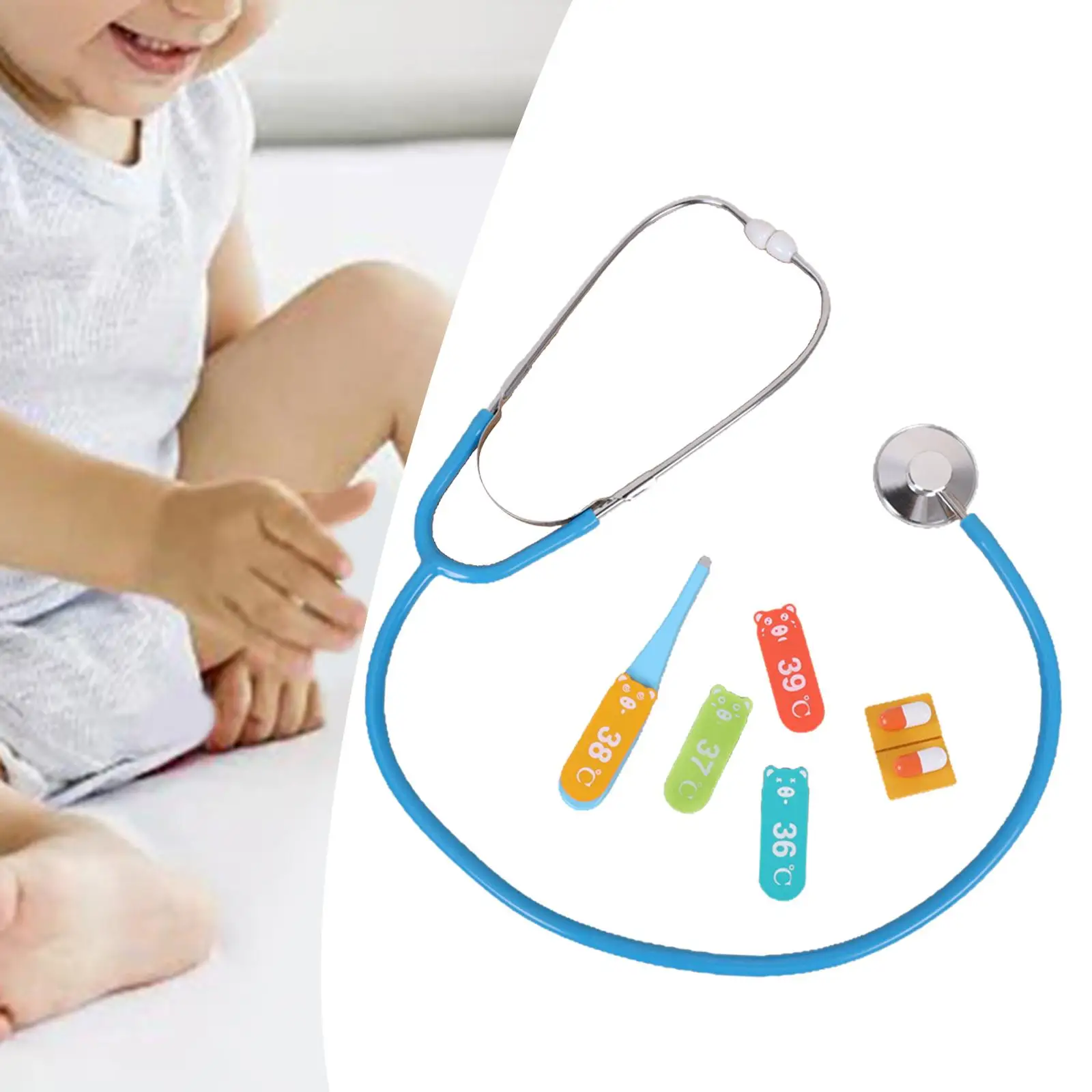 doctor Toy Kit Play Props Early Educational Toys Play House Toys Simulation Doctor Toy for Birthday Gifts Children Boys