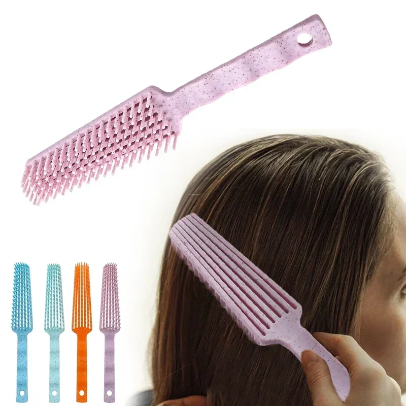 Best of Hair Brush Scalp Massage Comb Wheat Straw Ribs Comb Smoothing Hair Brush Wet Curly Detangle Hairbrush Styling Tools Hair Comb Reviews & Tips