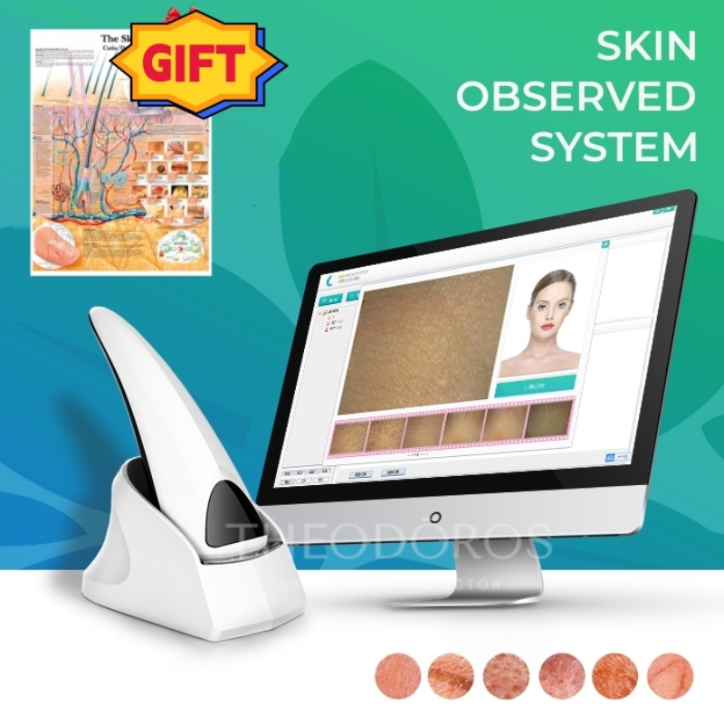 Best of High Definition Pixel Portable Aesthetic Skin Analyzer Automatic Diagnosis Facial Epidermis Dermis Skin Microscope Salon Beauty Reviews & Tips