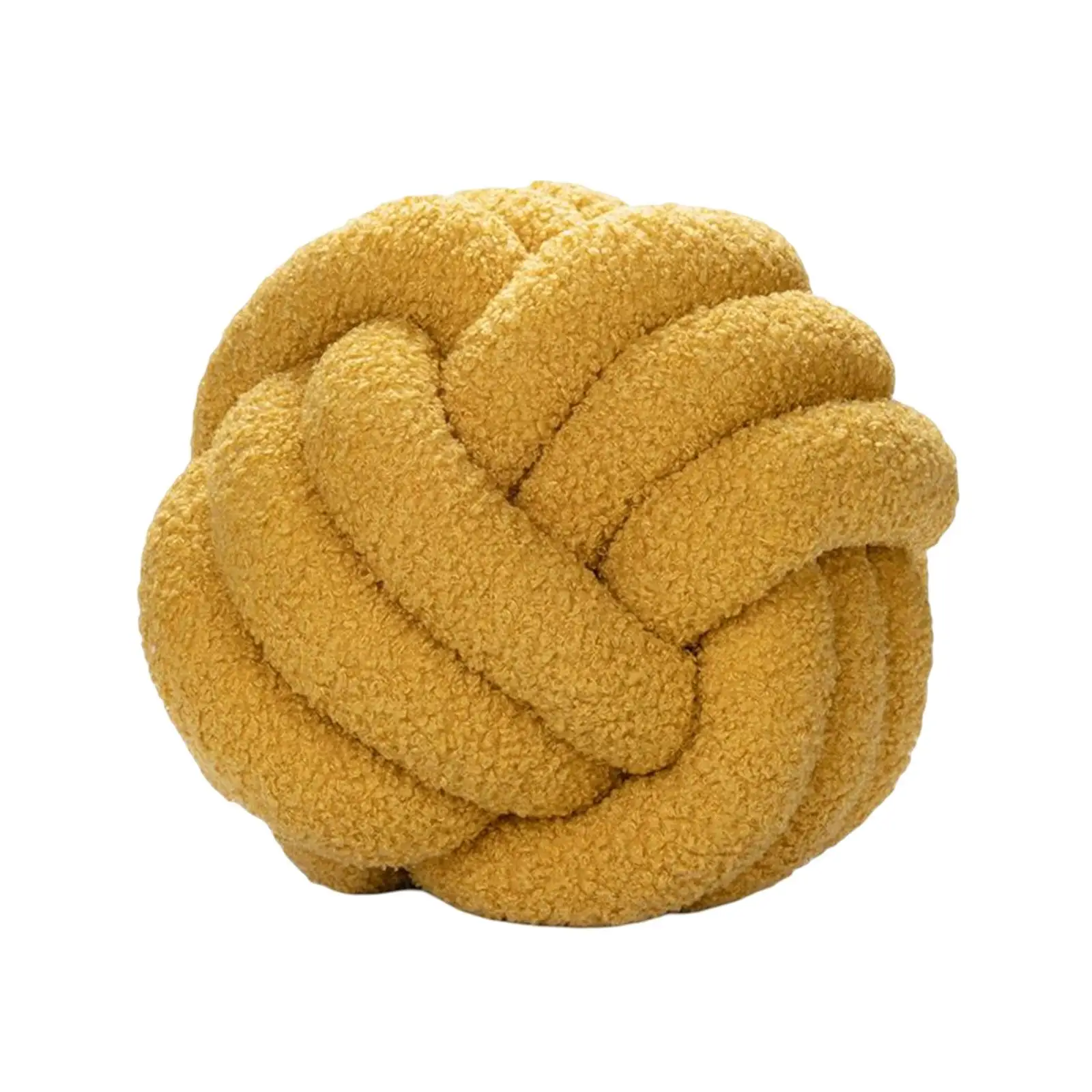 Plush Knot Ball Pillow 8.6inch Home Decoration Modern Photo Props for Office Decor