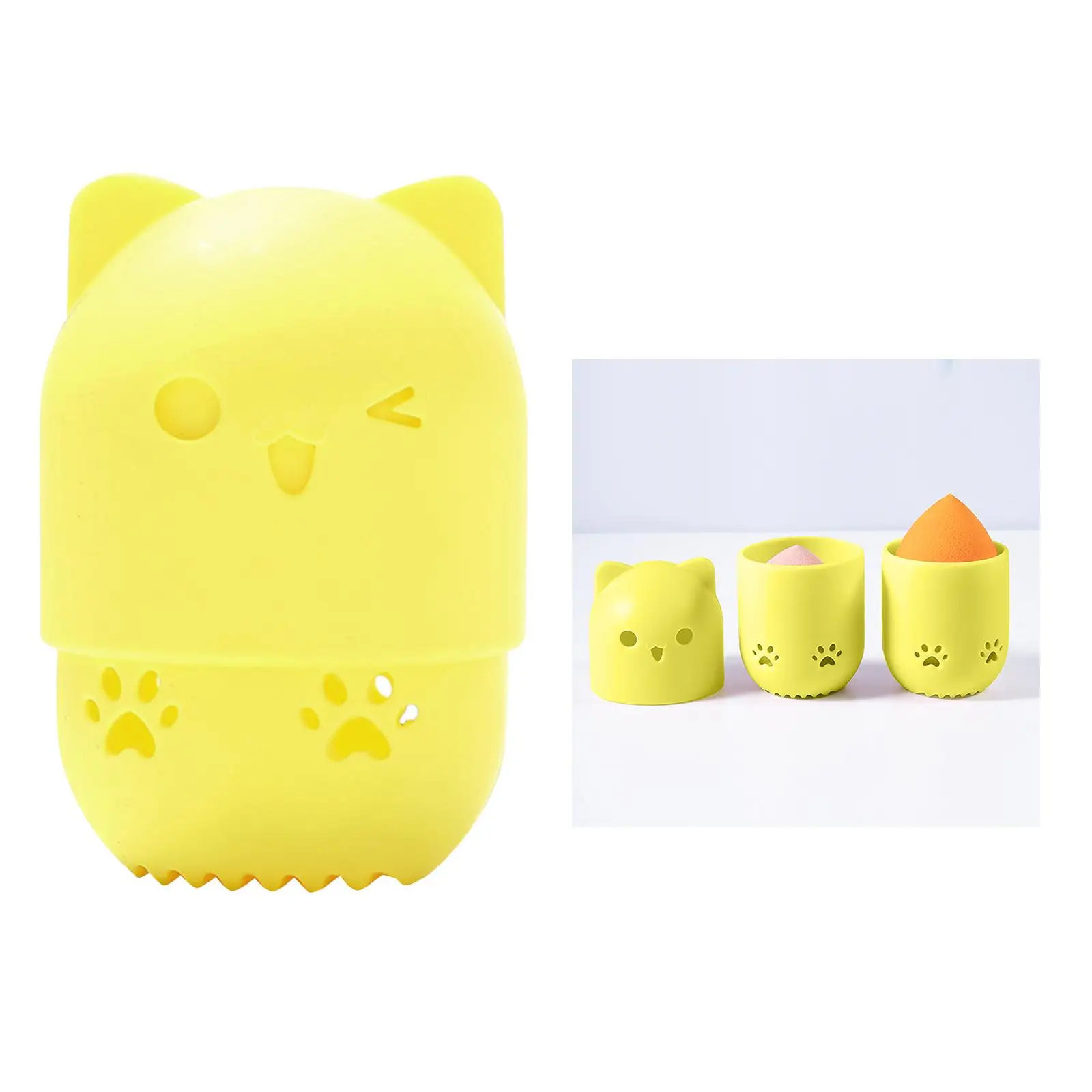 Cute Storage Case Dustproof Washable Detachable Portable Stand Holder Organizer for Business Trip Home Bedroom Dresser Travel