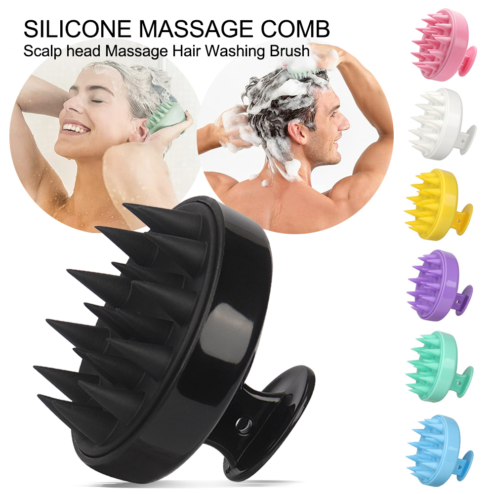 Best of Silicone Head Scalp Massage Comb Hair Washing Brush Soft Scalp Massager For Hair Growth Shampoo Brush Shower Comb Hair Care Reviews & Tips