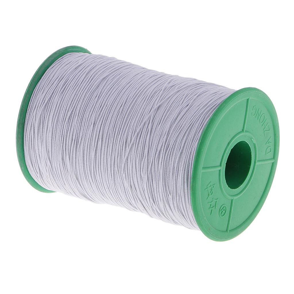 Description Picture 3 of item0.5mm Elastic Stretch Polyester String Cord for Jewelry Making Bracelet Beading Thread 500 Meters/roll