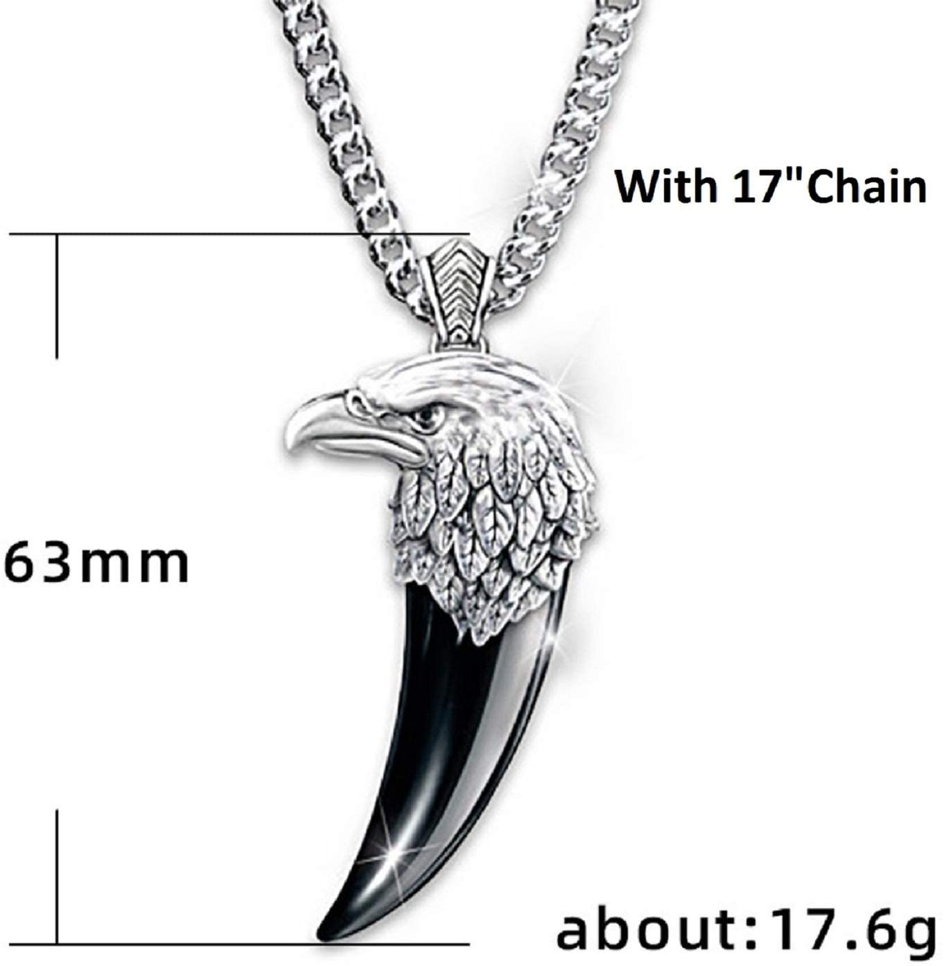 2022 New Vintage Eagle Necklace - Animals Aso