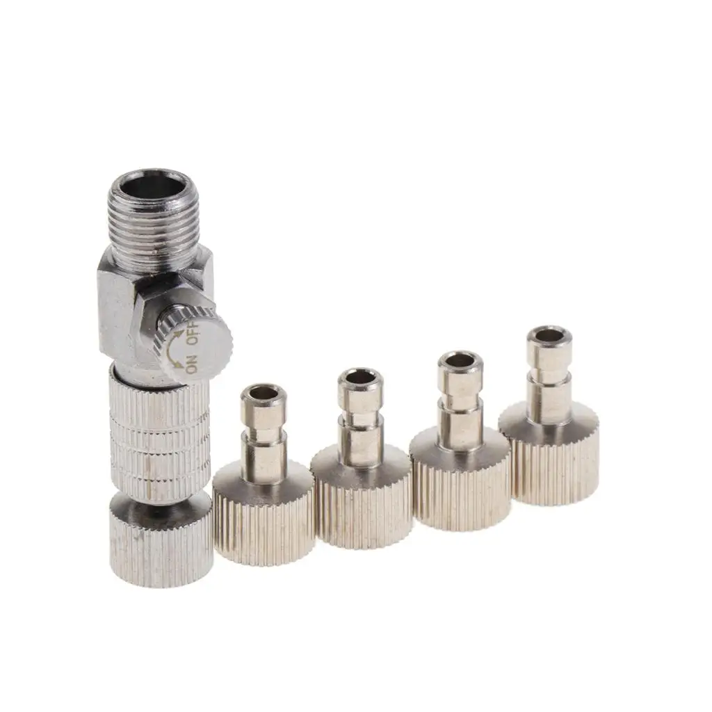 Suction  Brush Spray  Connector 1/8 ``Plug Metal Tools