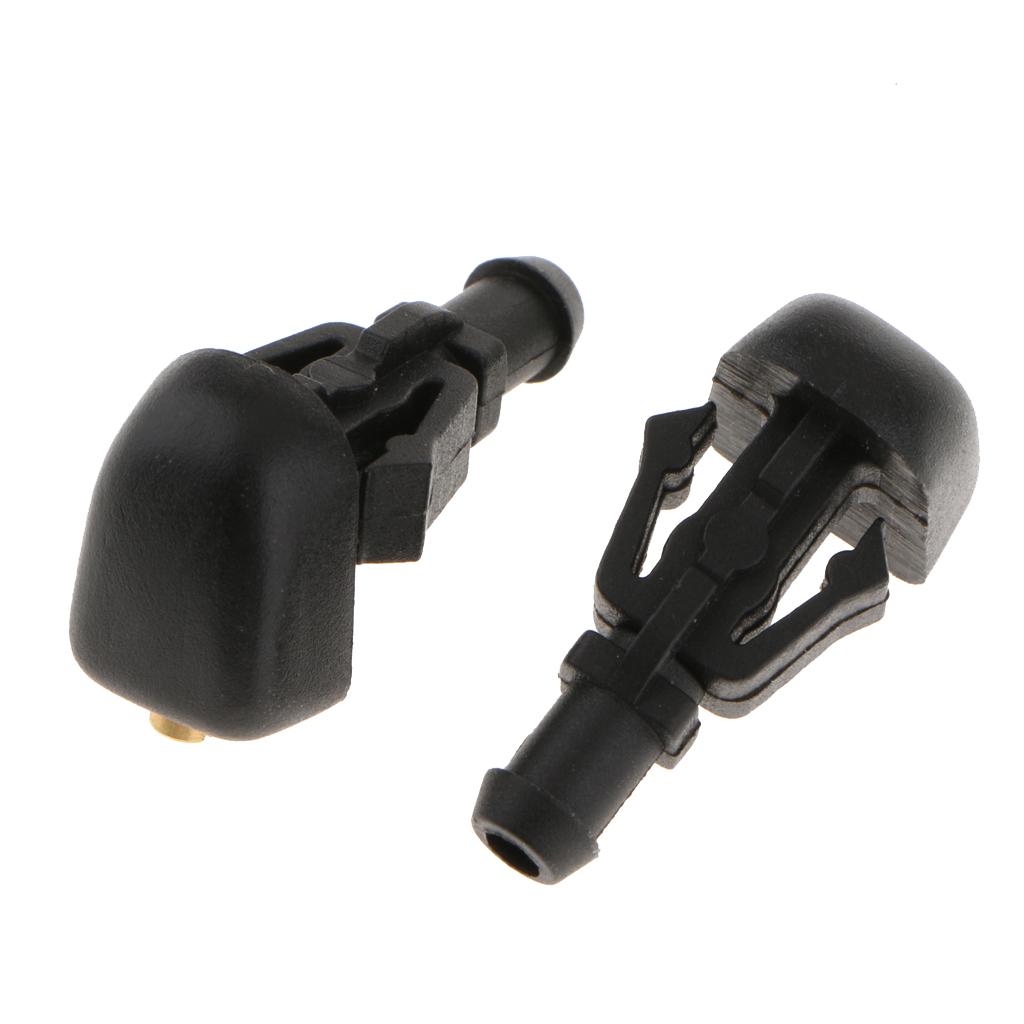 2x Car Vehicle Windshield Washer Spray Wiper Sprinkler Nozzle For Ford F150