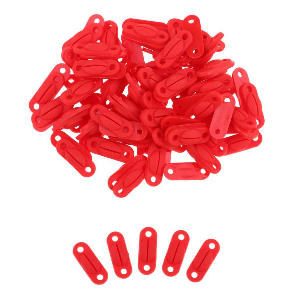 100pcs Badminton Racket Racquet String Grommets Restring accessories