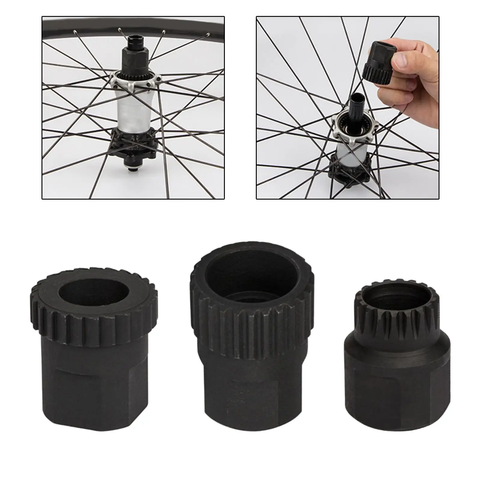 Professional Bicycle Wheel Hub Body Disassembly Tool Adjustable Ratchet Installer Detachable for Mountain Bike Repair Tool
