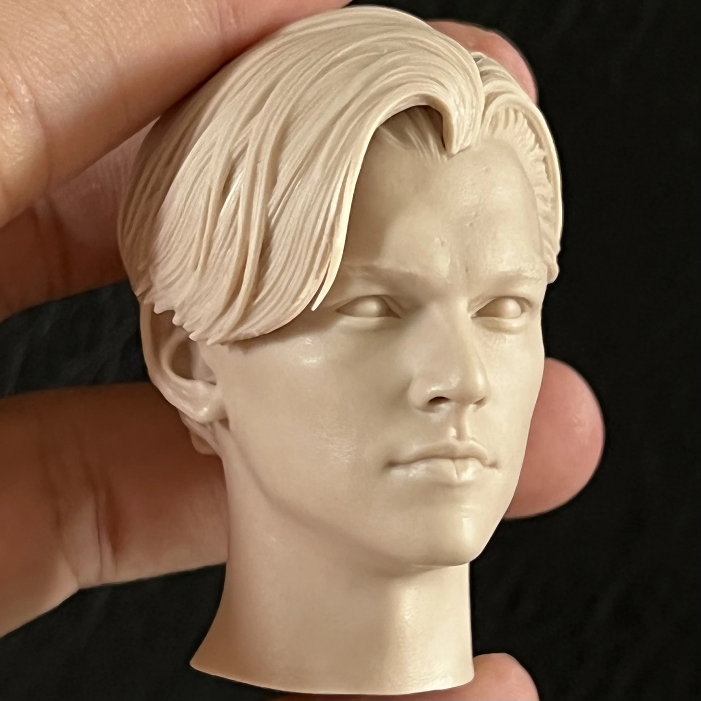 Esculpido, Leonardo, Figura Cabeça, 1: 6,50mm