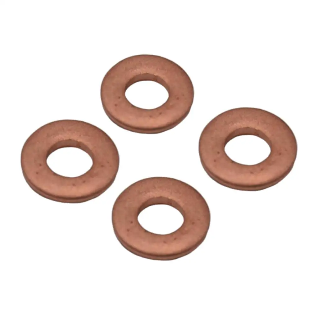 Lots 4 Injector Washer Seals O-Ring For Peugeot Citroen 1.6 HDI 198173