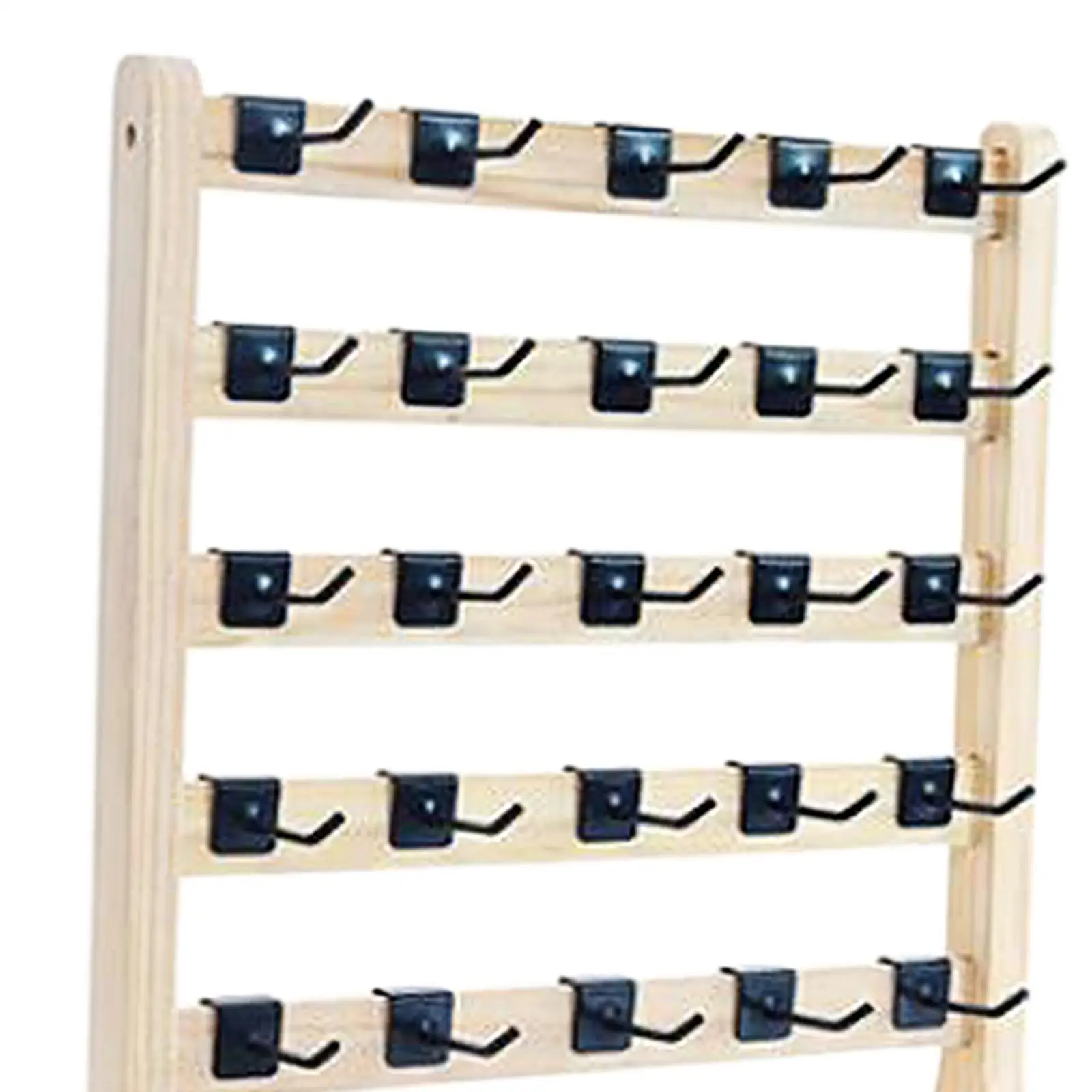 Earrings Display Stand Jewelry Organizer Holder Removable Hooks Storage Holder for Home
