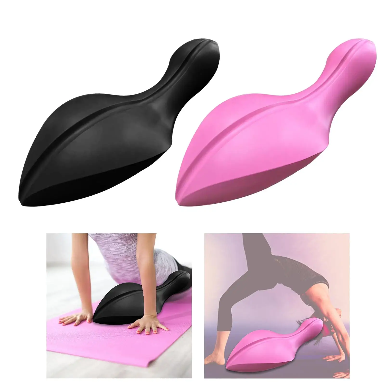 Spine Corrector Massage Bed PU Foam Spinal Orthosis for Home Gym Balance Core