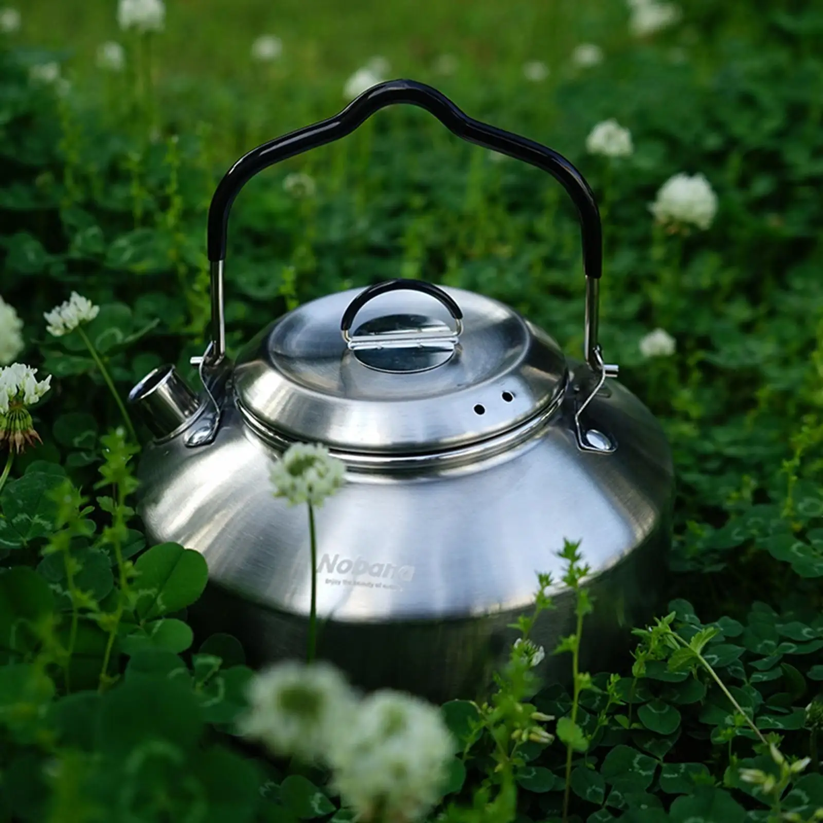 Tea Kettle Teapot Coffee Pot Travel Kitchenware 1.5L Camping Water Kettle