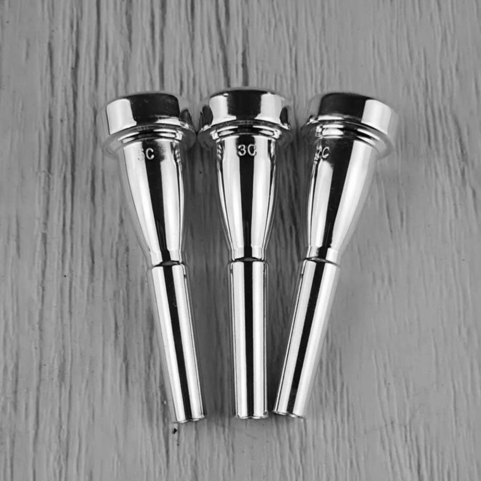 Title 2, 3Pcs Trumpet Mouthpiece 3C 5C 7C Size Musical I...