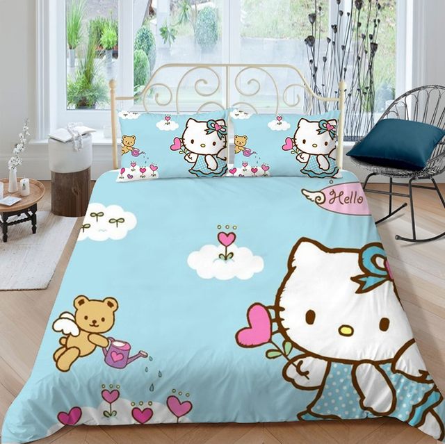 Hello Kitty Bedding Cover Hello Kitty Bedding Sets Animation