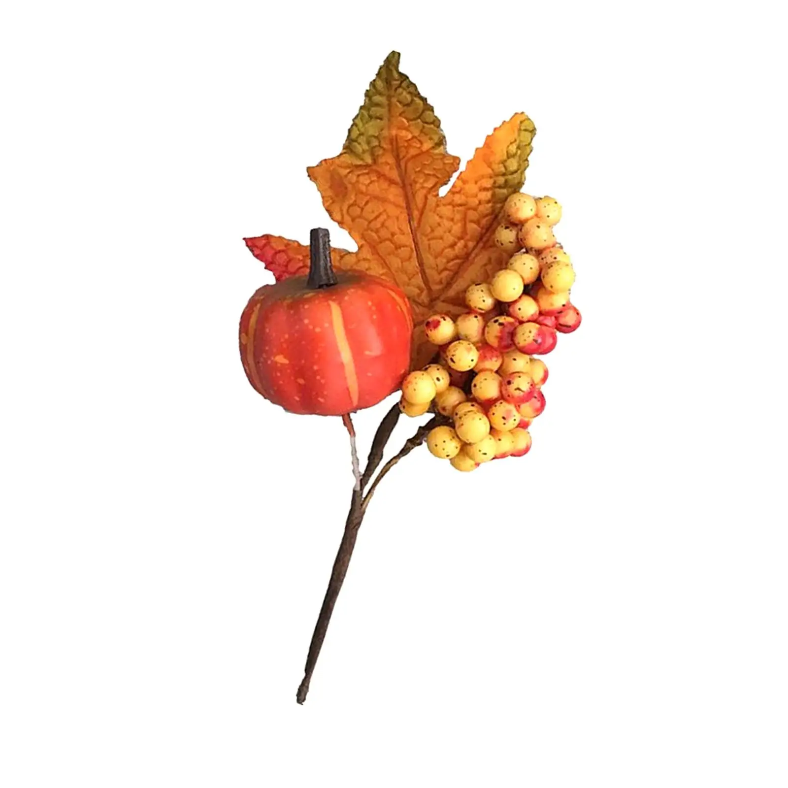 Simulated Pumpkin for Table Centerpiece Fall Harvest Festival
