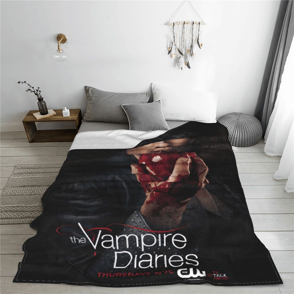 Vampire Diaries Damon Blanket