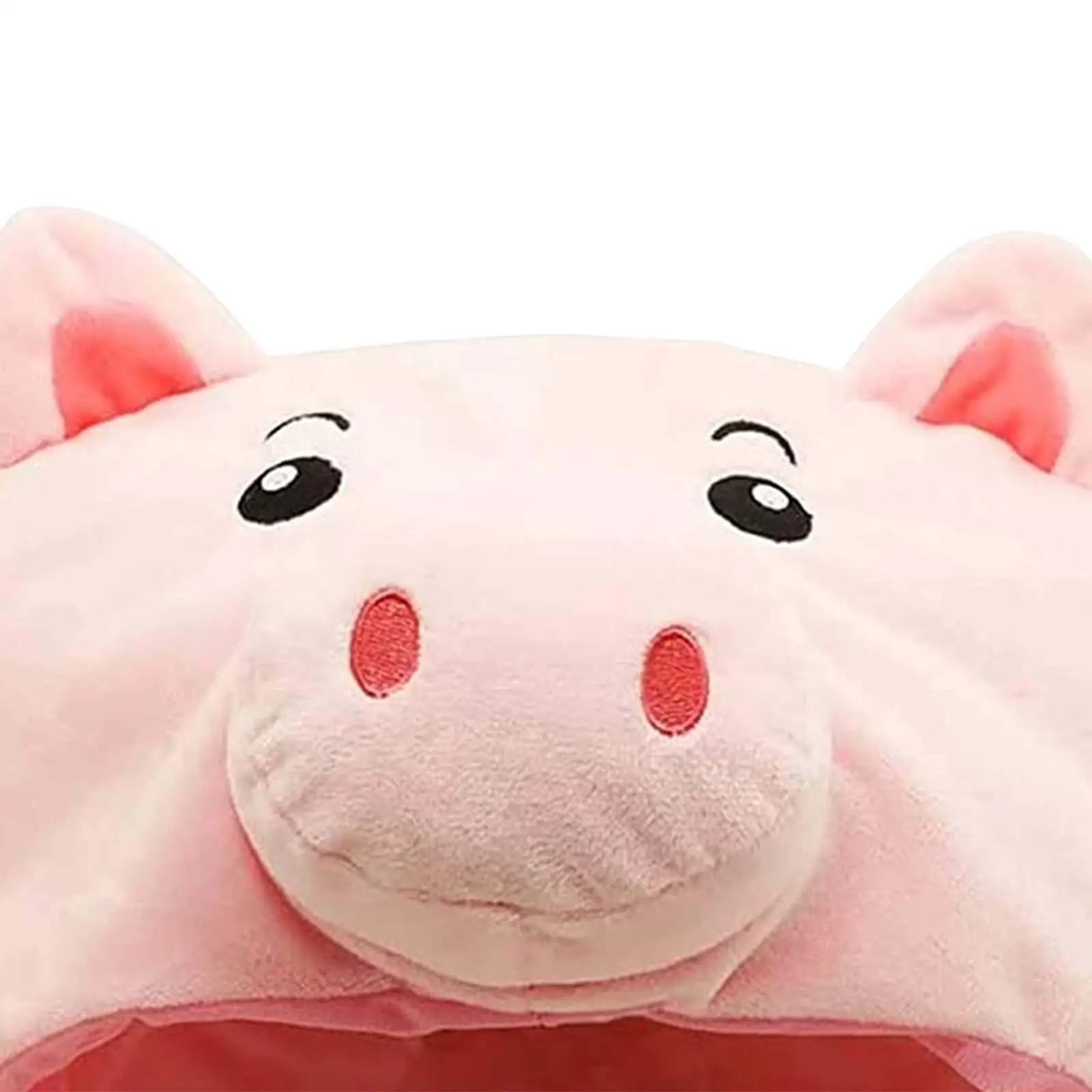 Pink Animals Hat Headdress Handcraft Stuffed Toys Ornament Crafts Cosplay