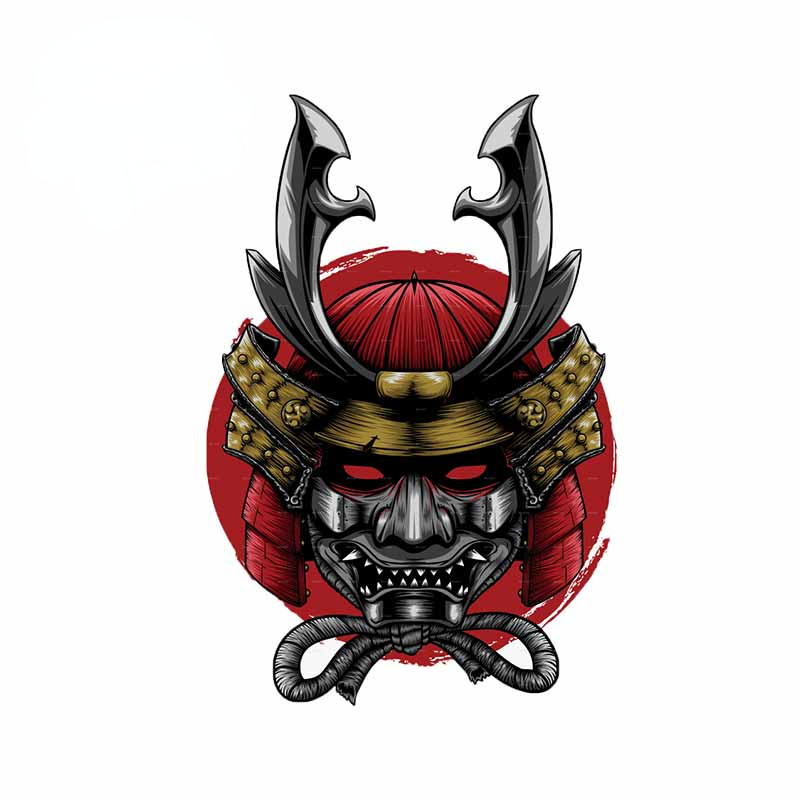 Autoaufkleber Samurai Monster Aufkleber Individuelle Aufkleber auf Motorrad-Außenteilen Produkte Niedlich, PVC-Persönlichkeit, Dekoration – Detail 5