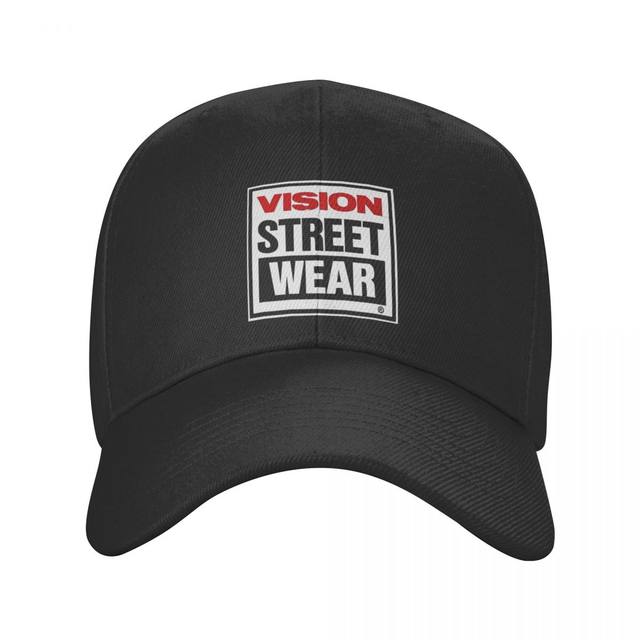 帽子 visionstreetwear Cuffed Beanie With Large Logo Patch - Black – VISION STREET