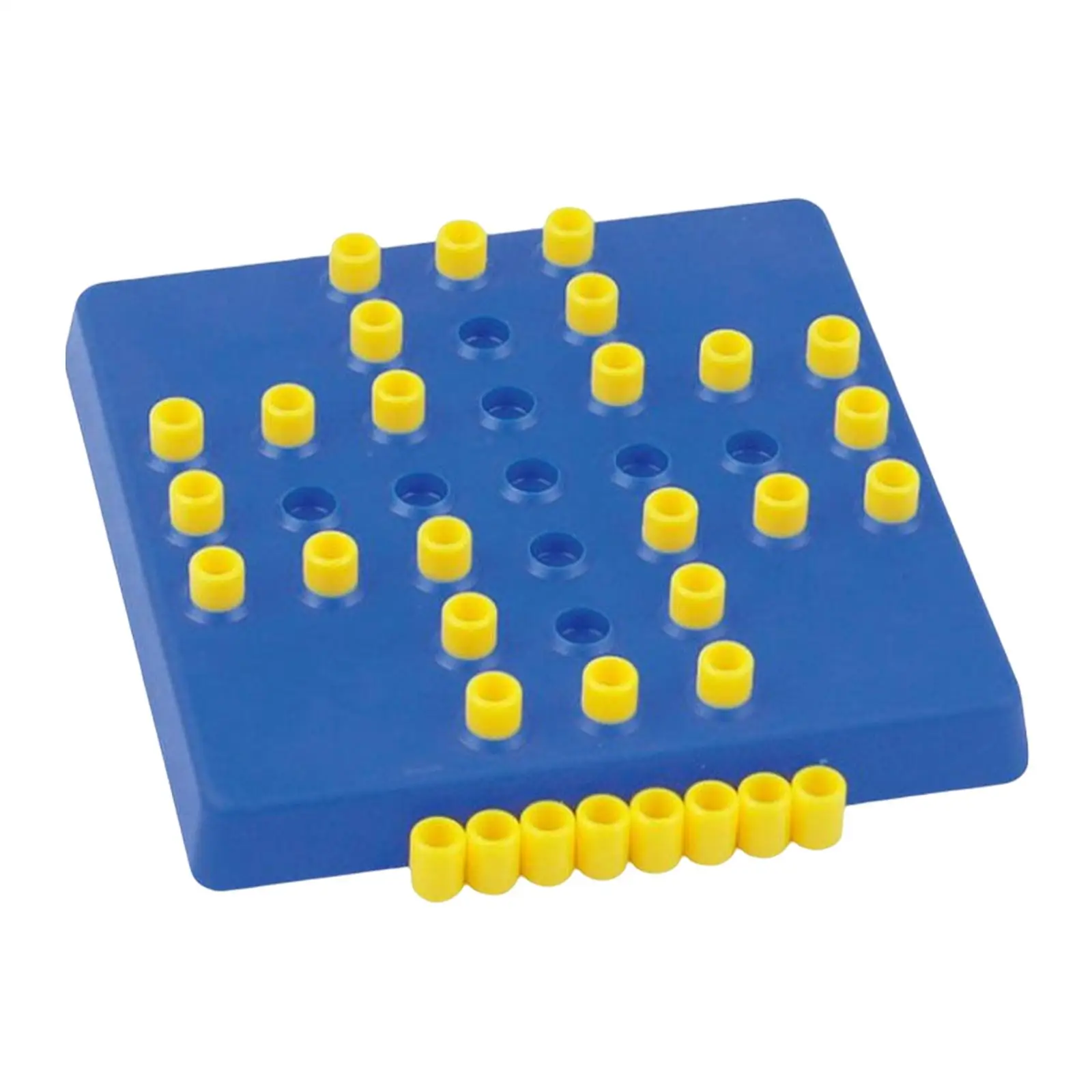 Classic Marble Solitaire Board Game Developing Puzzle Toy Tic TAC Toe for Outdoor