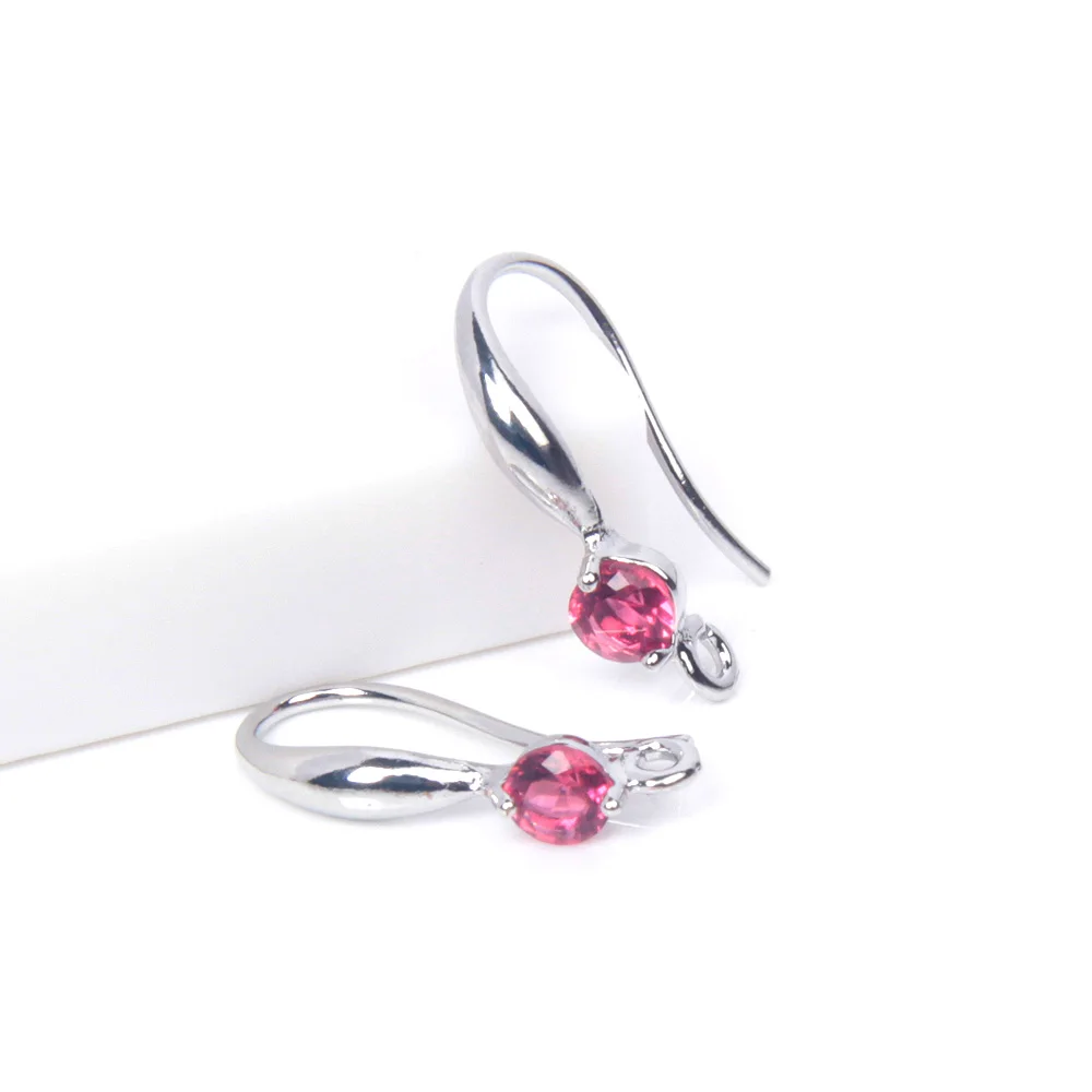 Showsang 20 Stück Schmuck Pass erreichen Nickel frei Gold Rhodiniert Kupfer, Zirkon Schmuck machen Ergebnisse DIY Ohrringe – Detail 7