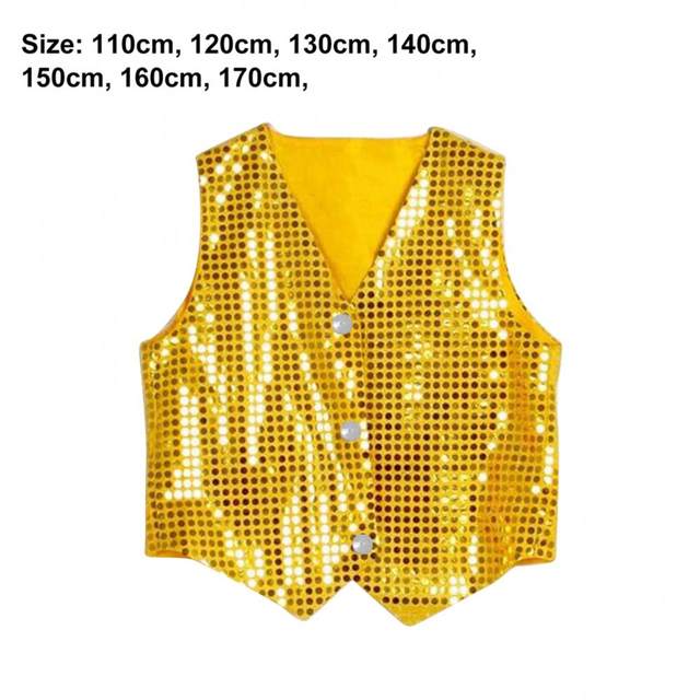 Gilet De Danse Enfant Odziezet à Paillettes - Pour Jazz, Spectacle, 4-15 Ans
