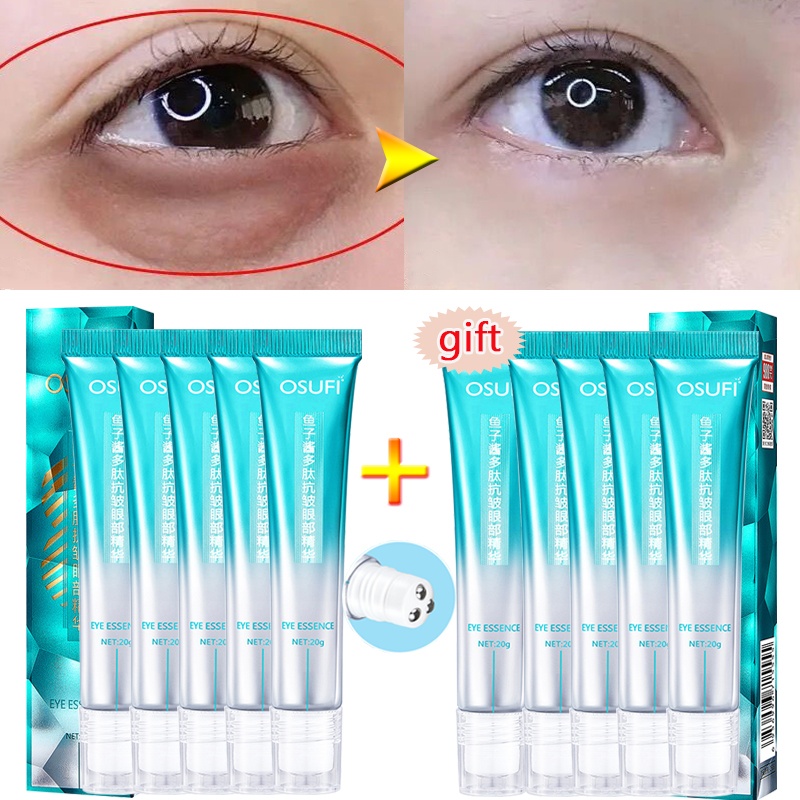 Best of Peptide Anti-Wrinkle Eye Cream 7 Days Remove Puffiness Under Eye Bags Whiten Dark Circle Fade Fine Line Tighten Korea Cosmetics Reviews & Tips