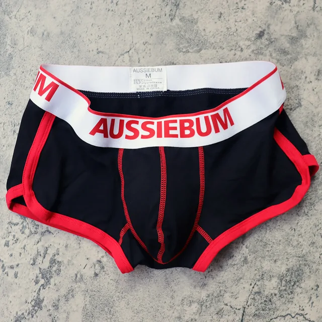 Aussiebum Teenagers wide-brimmed men's underwear solid color