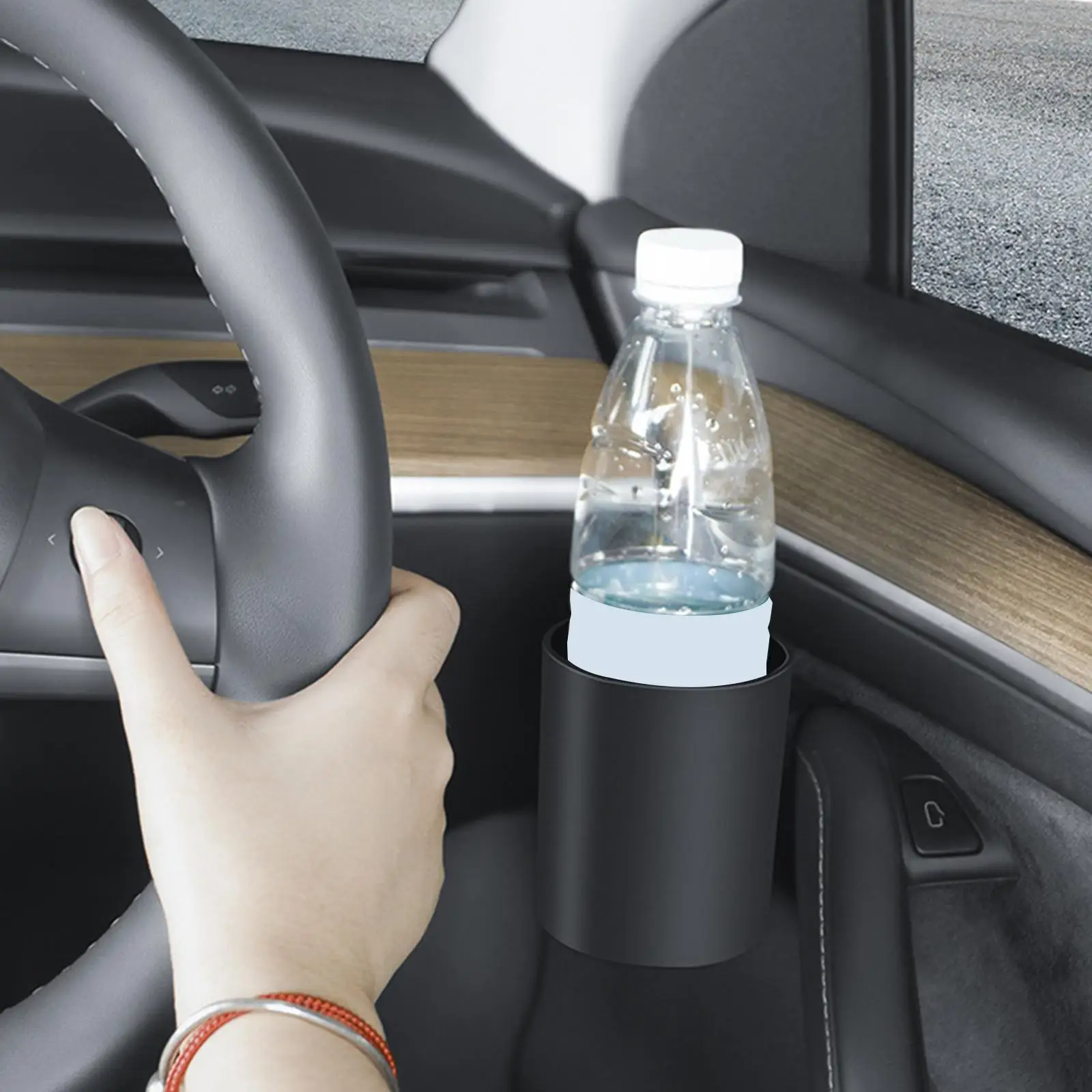 2x Car Door Cup Holder Modification for Tesla Model 3 Model Y Accessory