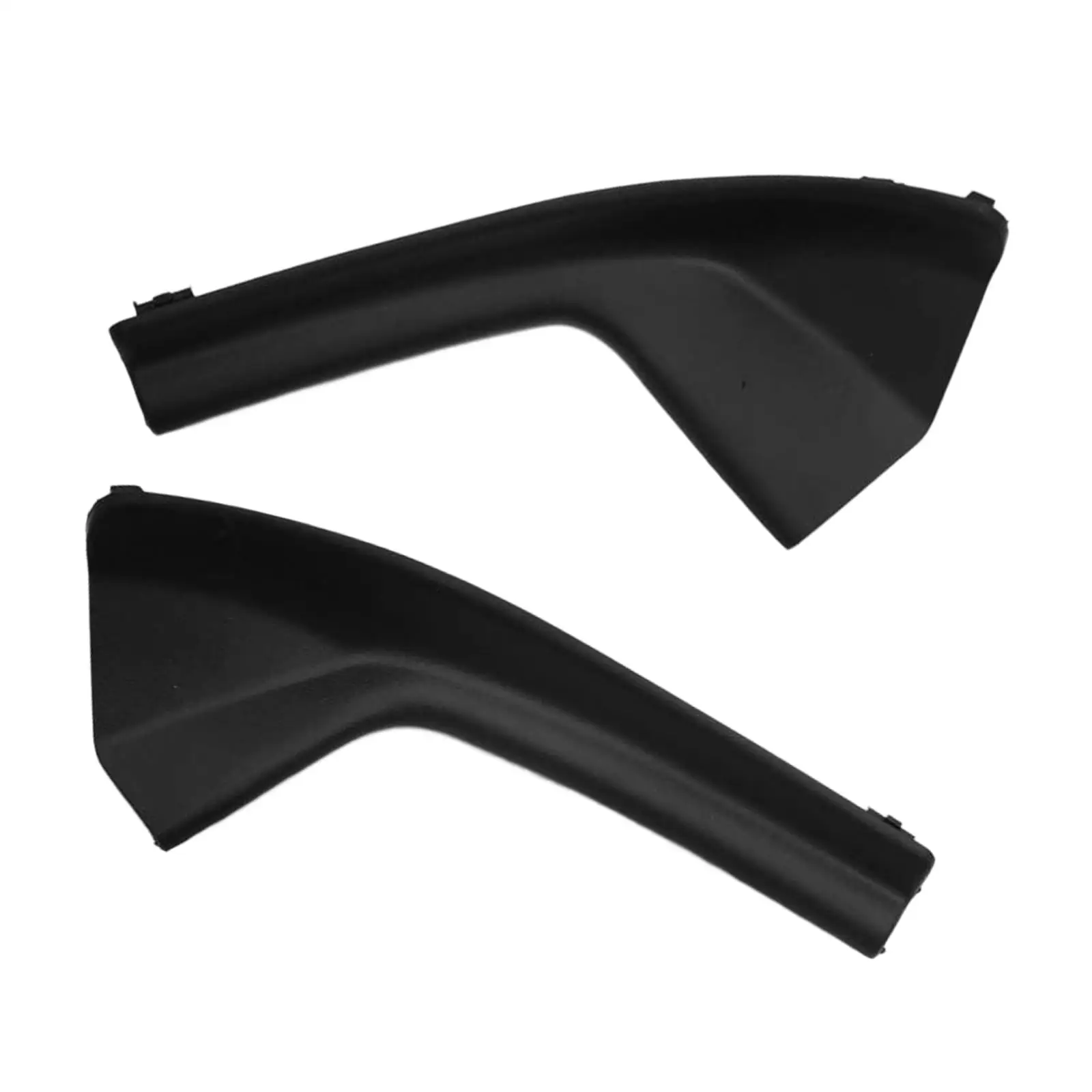 2 Pieces Front Windshield Wiper Side Cowl Extension Trim Cover 66895-ed50A