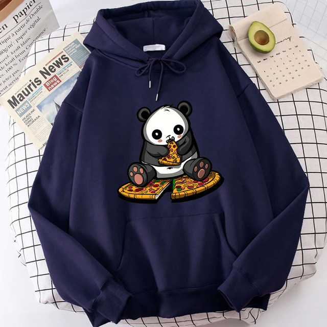  Weetiotio Women Cute Panda Print Hoodies Kawaii Animal