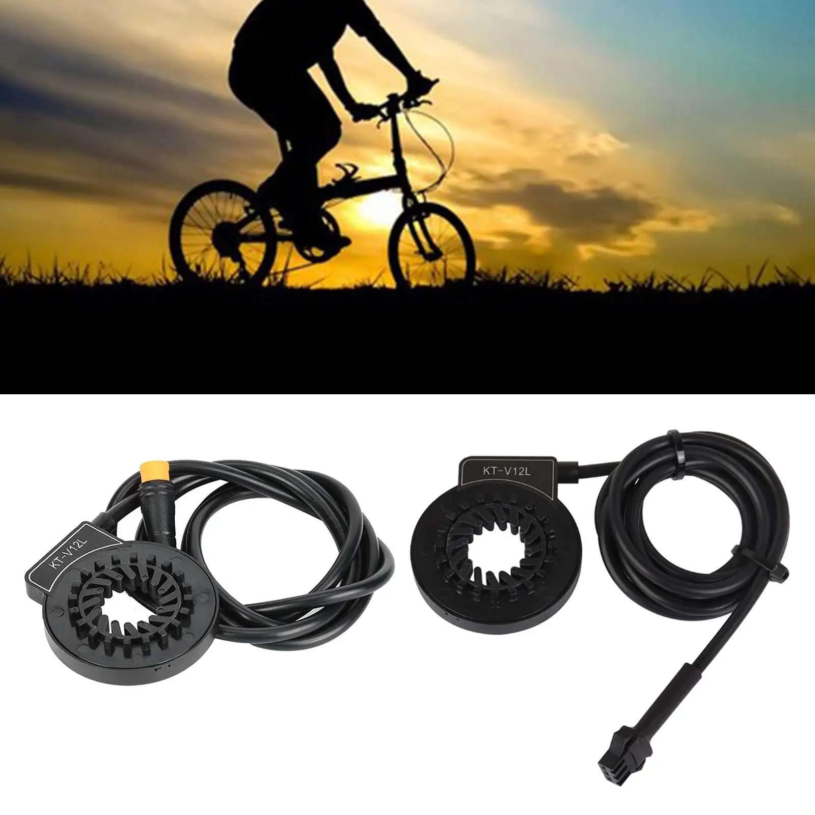 E-bike Pedal Magnets Electric Bicycle System Assistant Sensor Speed Sensor Black Color Easy to Install